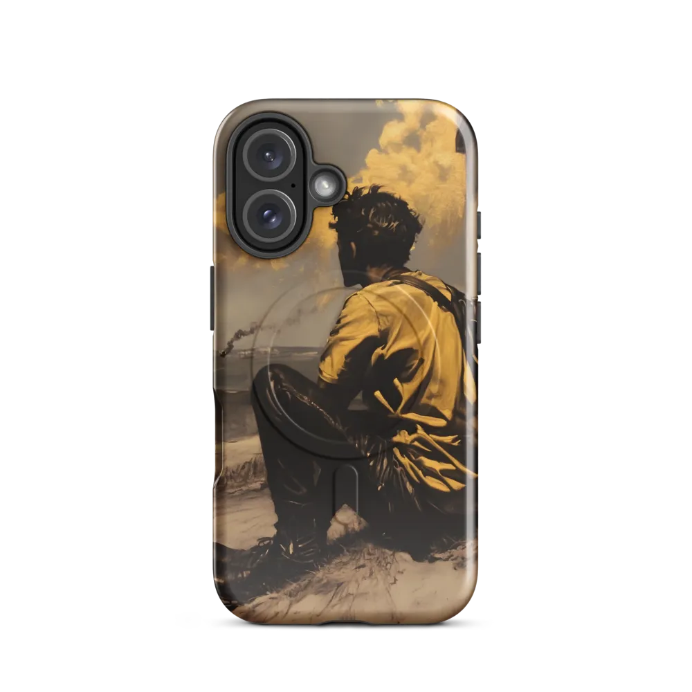 Reflections by the Shore | Phone Case |  16 | MagSafe® Tough Case | Glossy