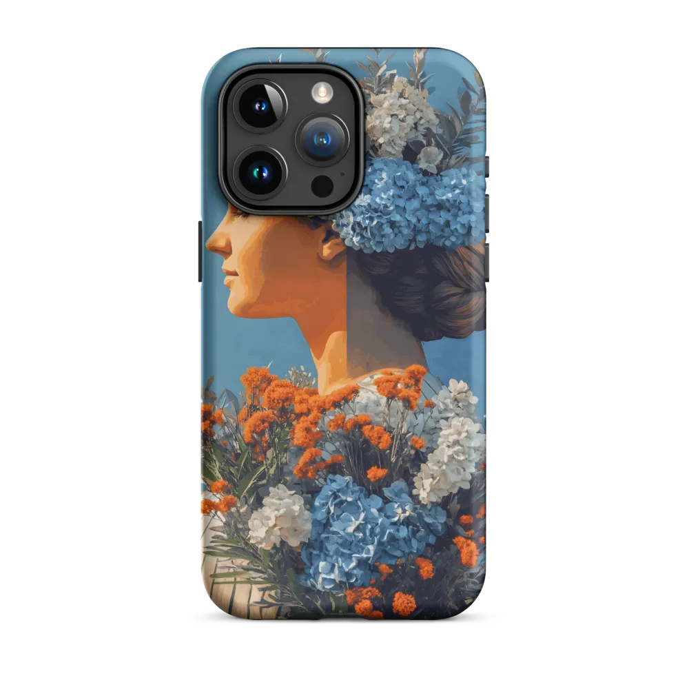 Floral Reverie: A Portrait of Serenity