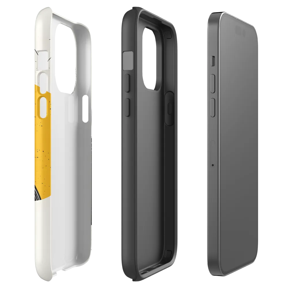 Dynamic Harmony in Black and Yellow