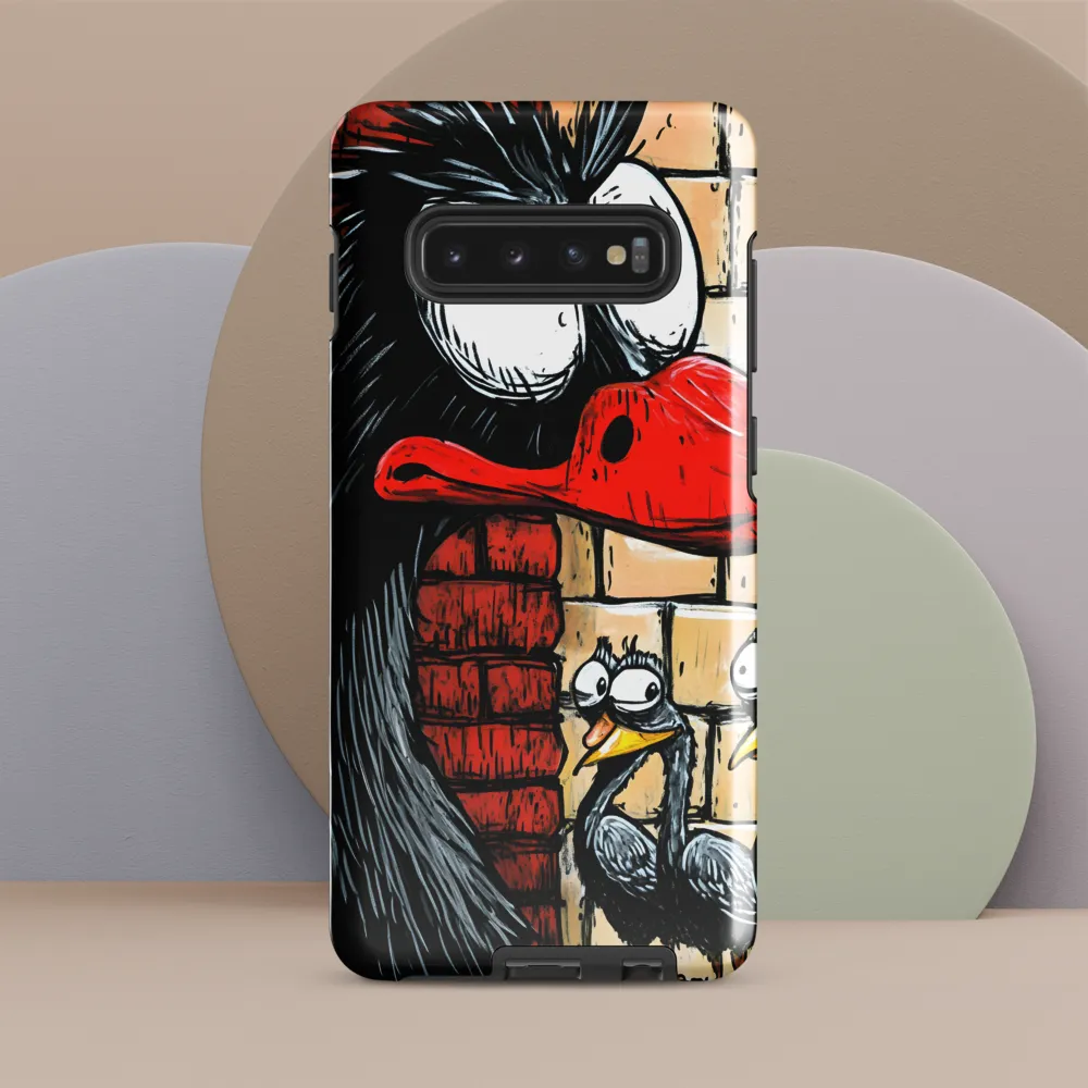 Whimsical Encounter | Phone Case |  S10 Plus | Tough Case | Glossy