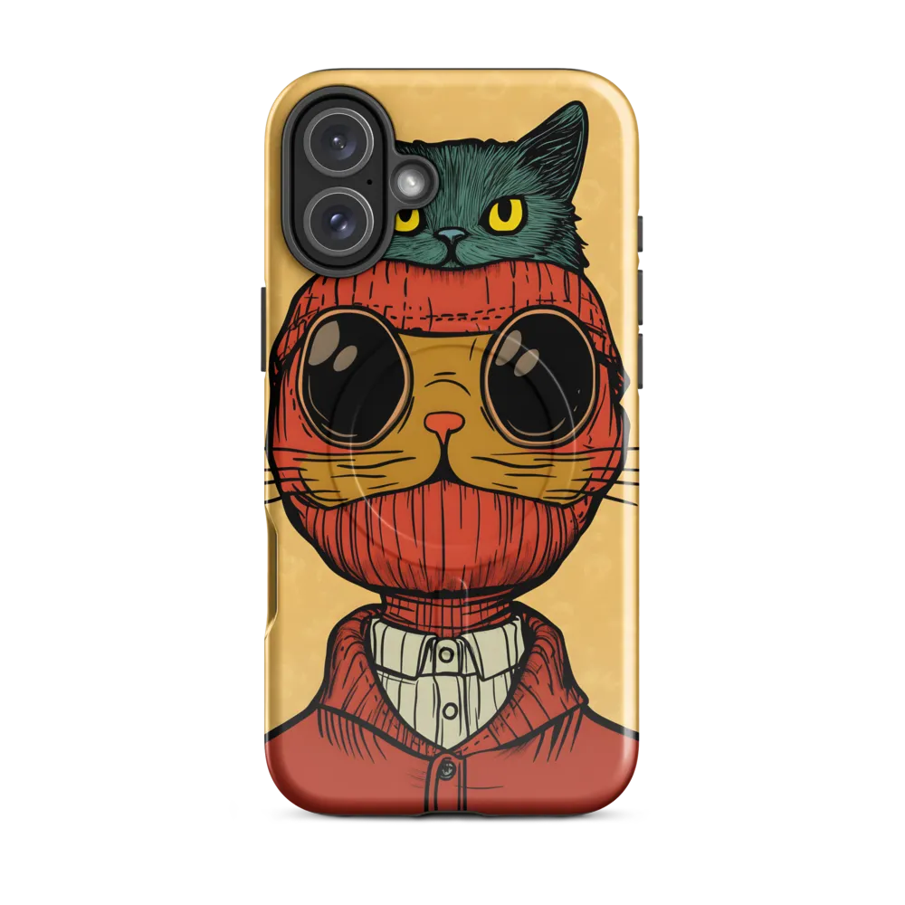 Whimsical Fusion: Cat and Human