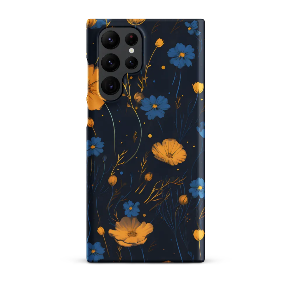 Nocturnal Blossoms | Phone Case |  S22 Ultra | Snap Case | Matte