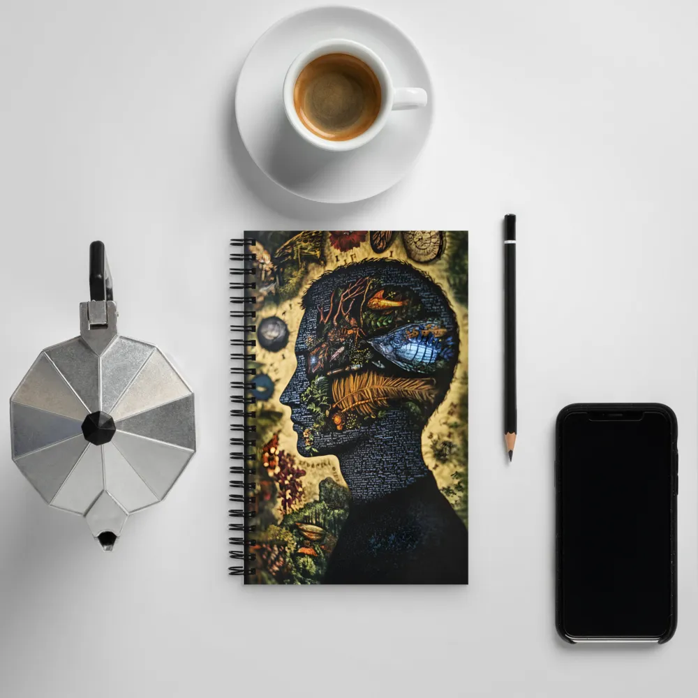 Harmony of Nature and Mind | Spiral Notebook