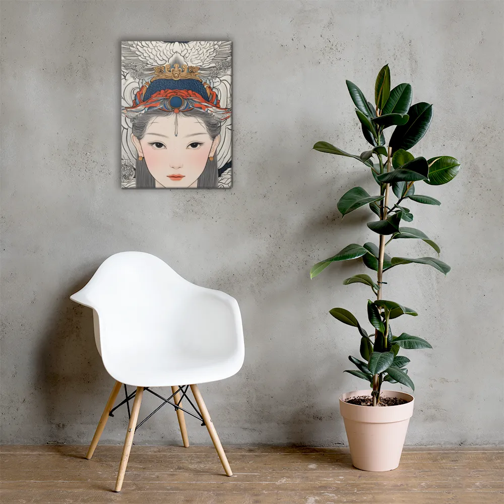 Serenity in Myth: A Traditional Portrait