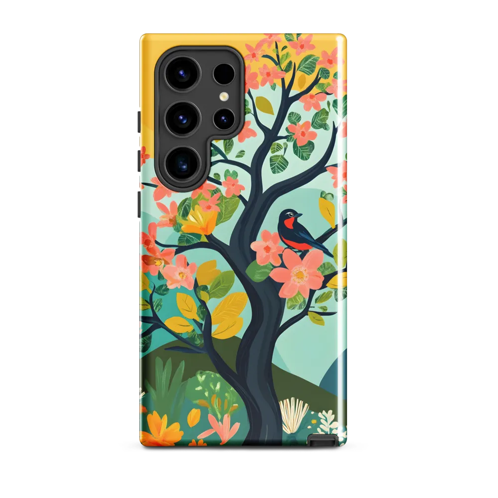 Spring Blossoms: A Serene Encounter