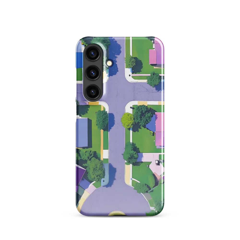 Aerial Harmony: Suburban Crossroads