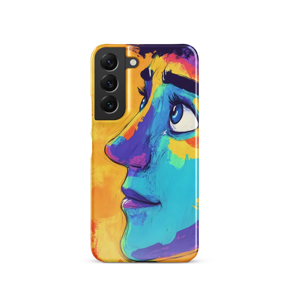 Whispers of Curiosity | Phone Case |  S22 | Snap Case | Glossy