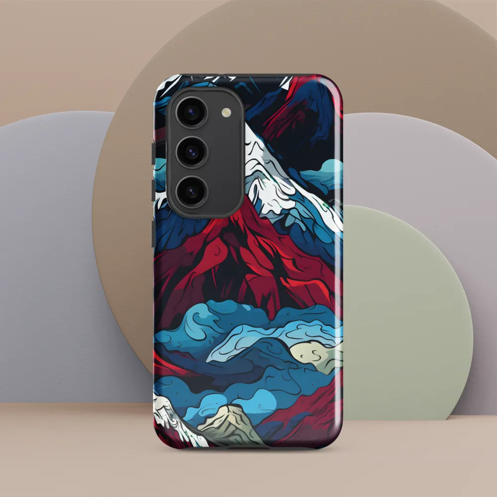 Mountain Majesty: An Abstract Voyage
