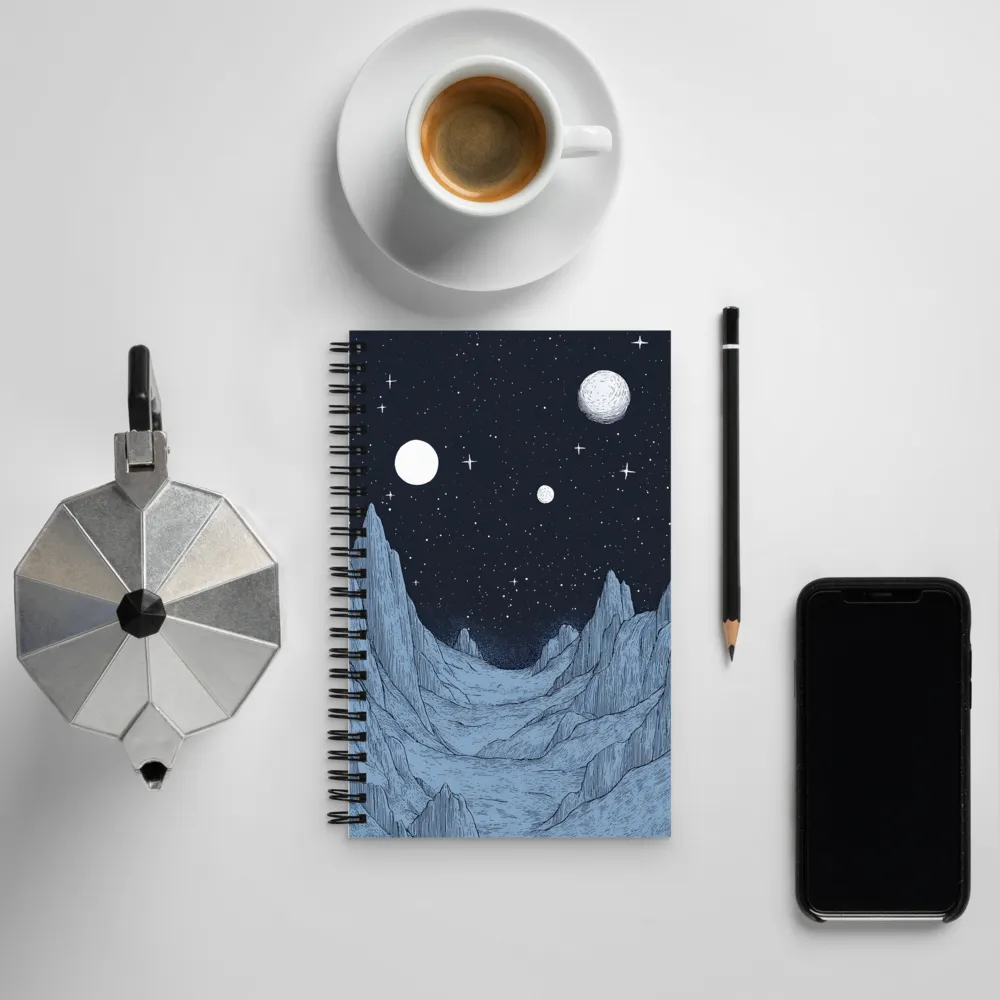 Whispers of the Cosmos | Spiral Notebook