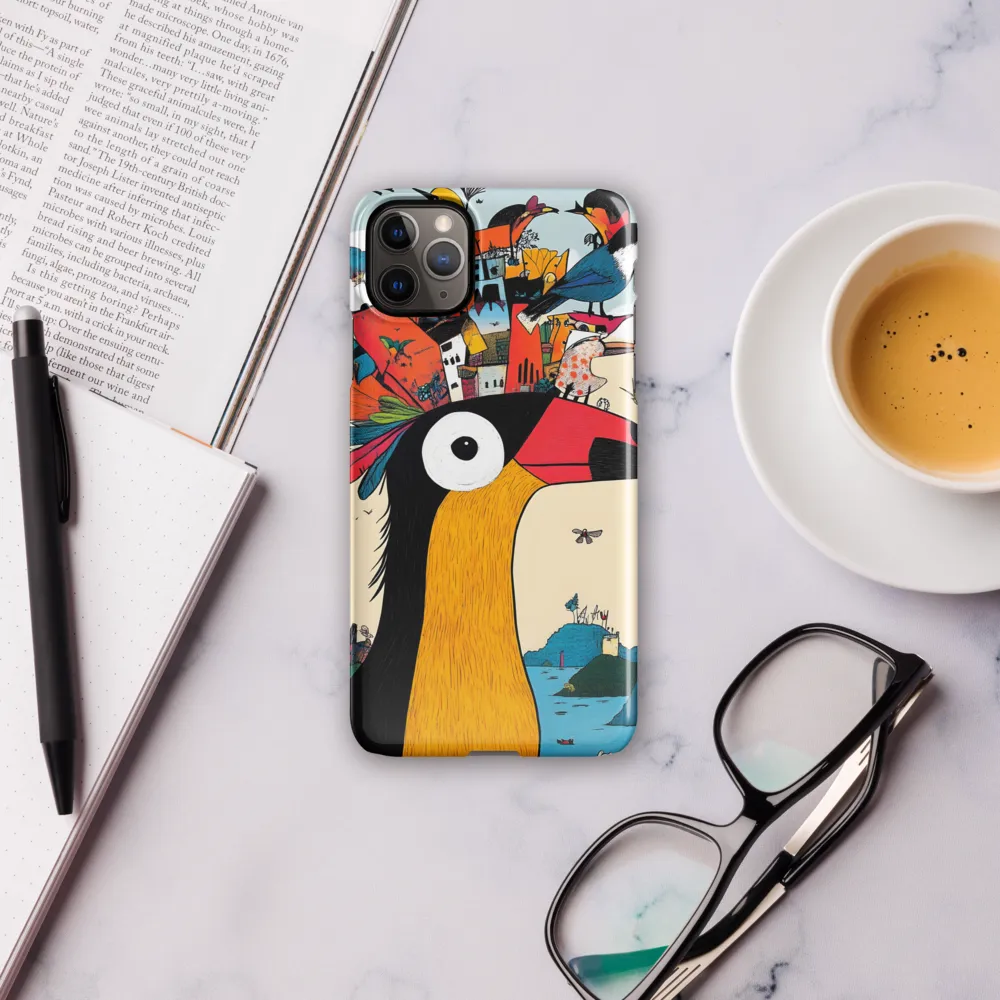 The Whimsical Birdscape | Phone Case |  11 Pro Max | Snap Case | Glossy