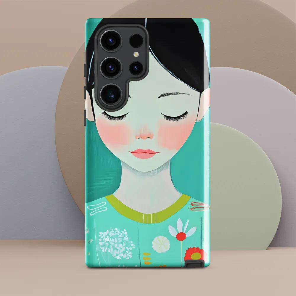 Tranquil Blossom | Phone Case |  S23 Ultra | Tough Case | Glossy