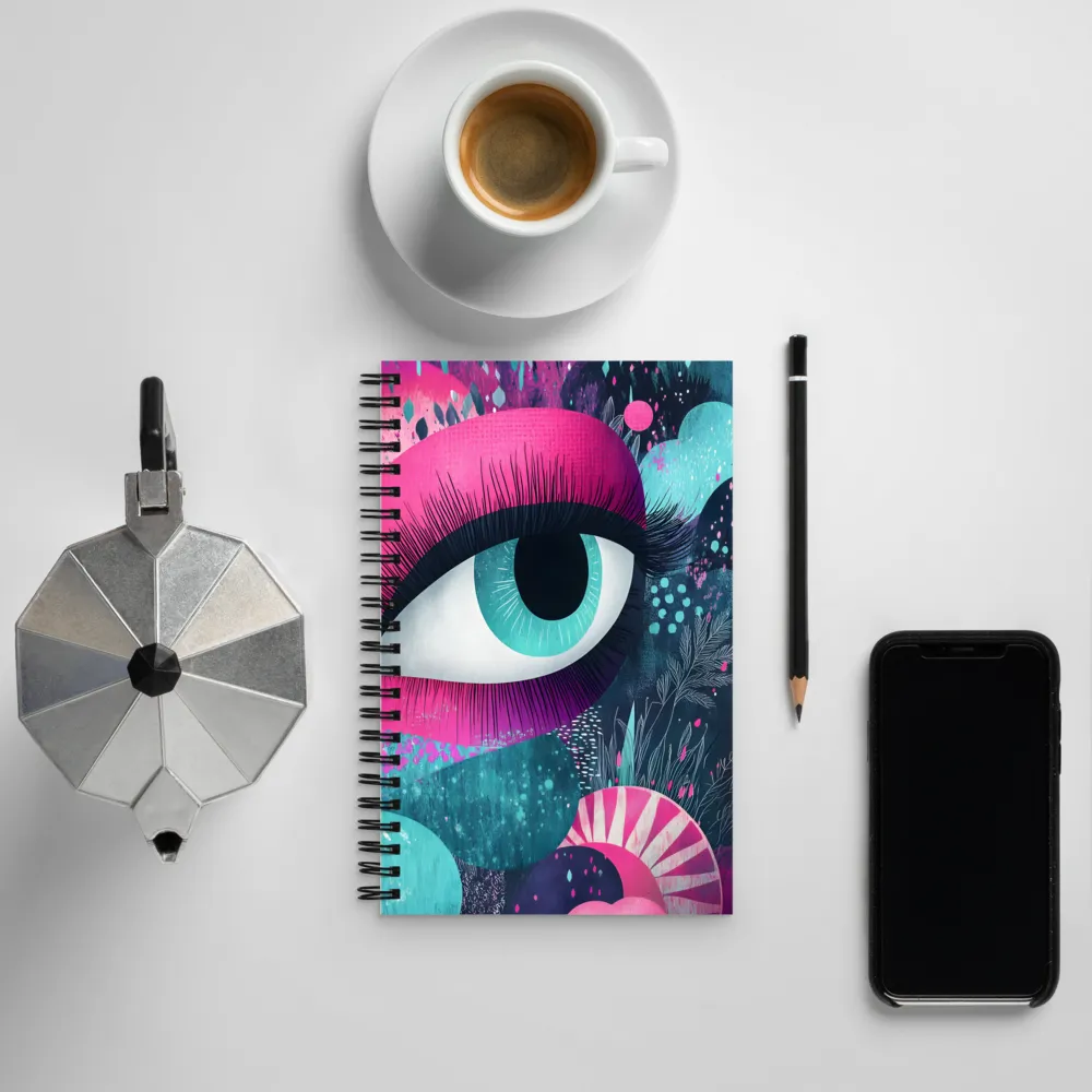 The Eye of Imagination | Spiral Notebook