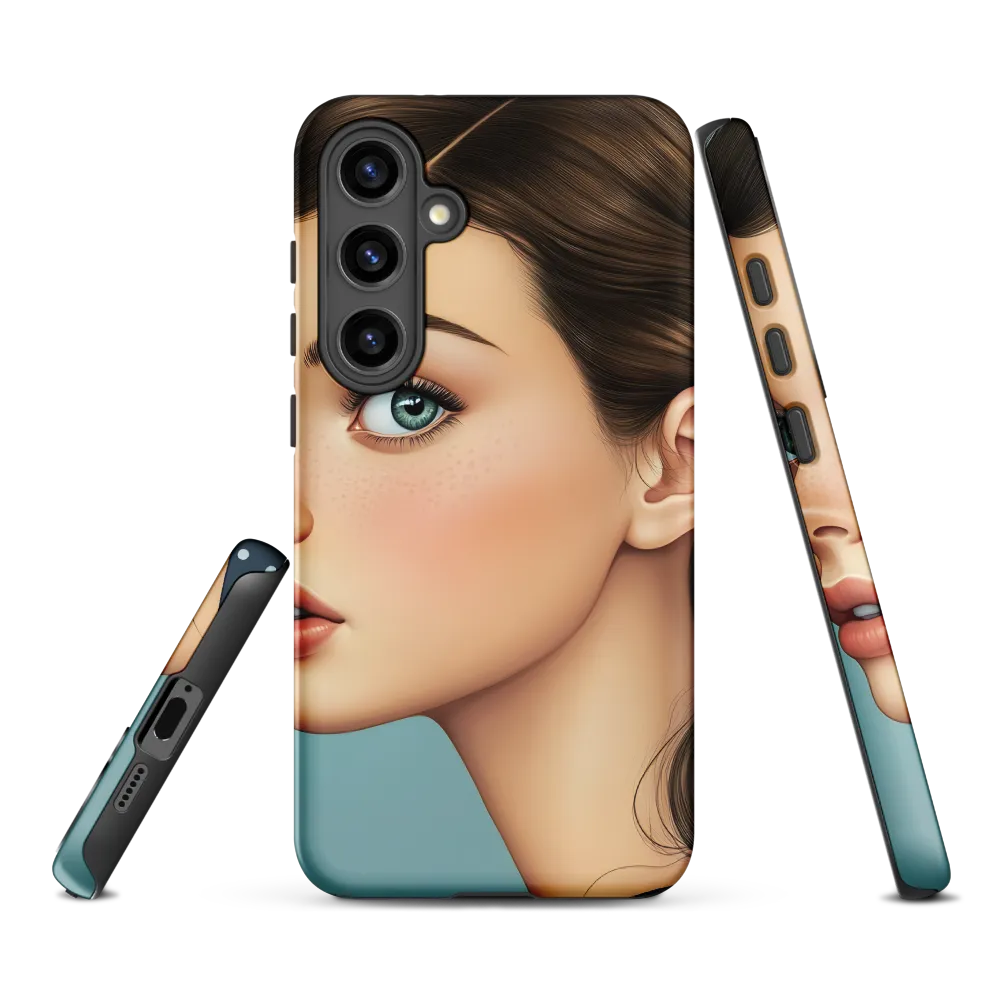 Captivating Gaze: A Modern Portrait