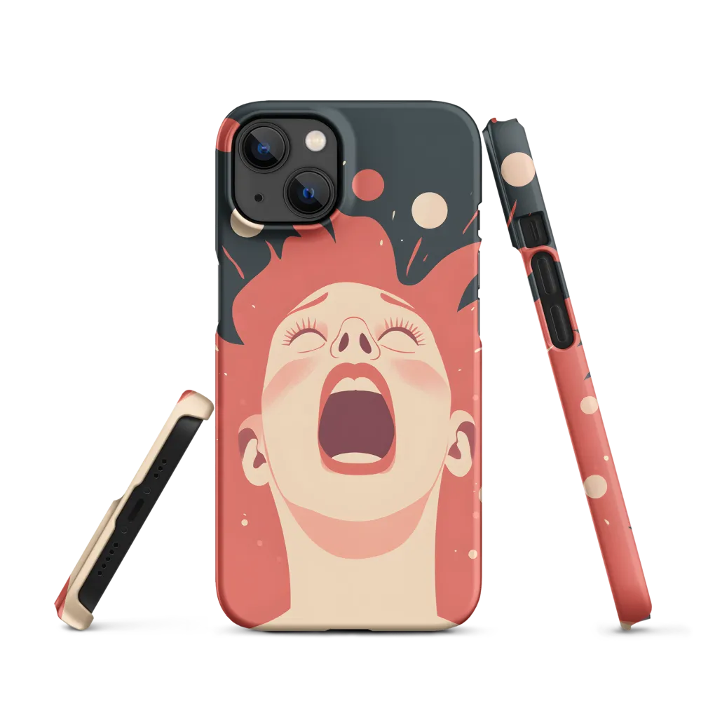 The Echo of Anguish | Phone Case |  13 | Snap Case | Matte