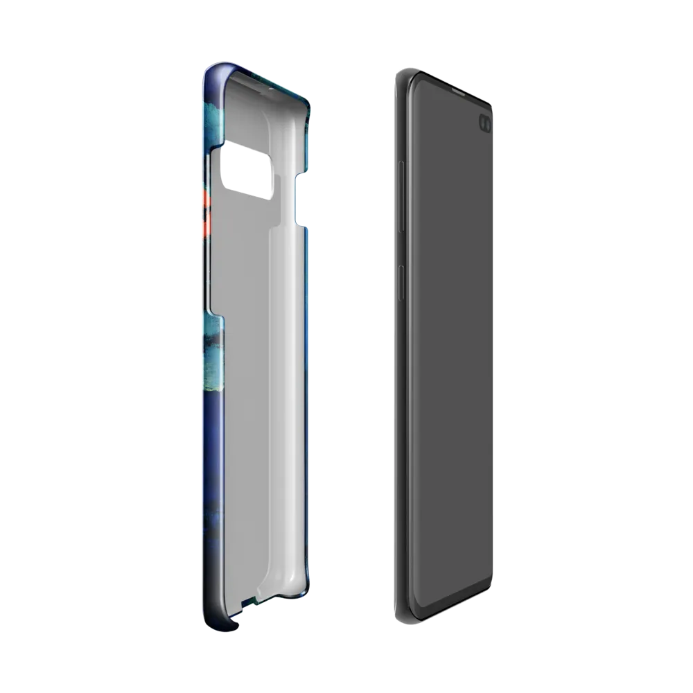 Solitude in Blue | Phone Case |  S10 | Snap Case | Glossy