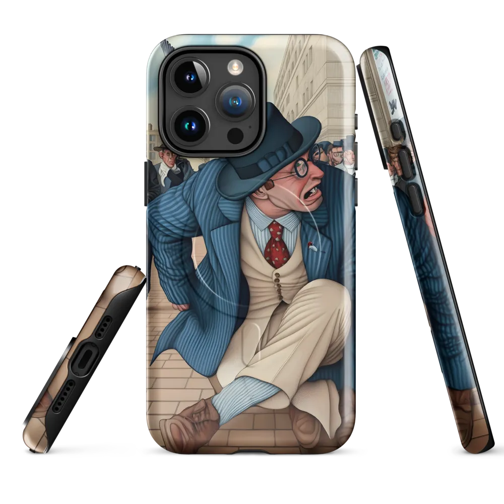 Caught in Tension | Phone Case |  15 Pro Max | MagSafe® Tough Case | Glossy