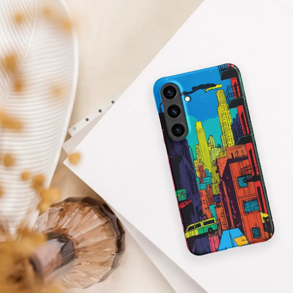 Urban Vibrance: A Pop Art Cityscape