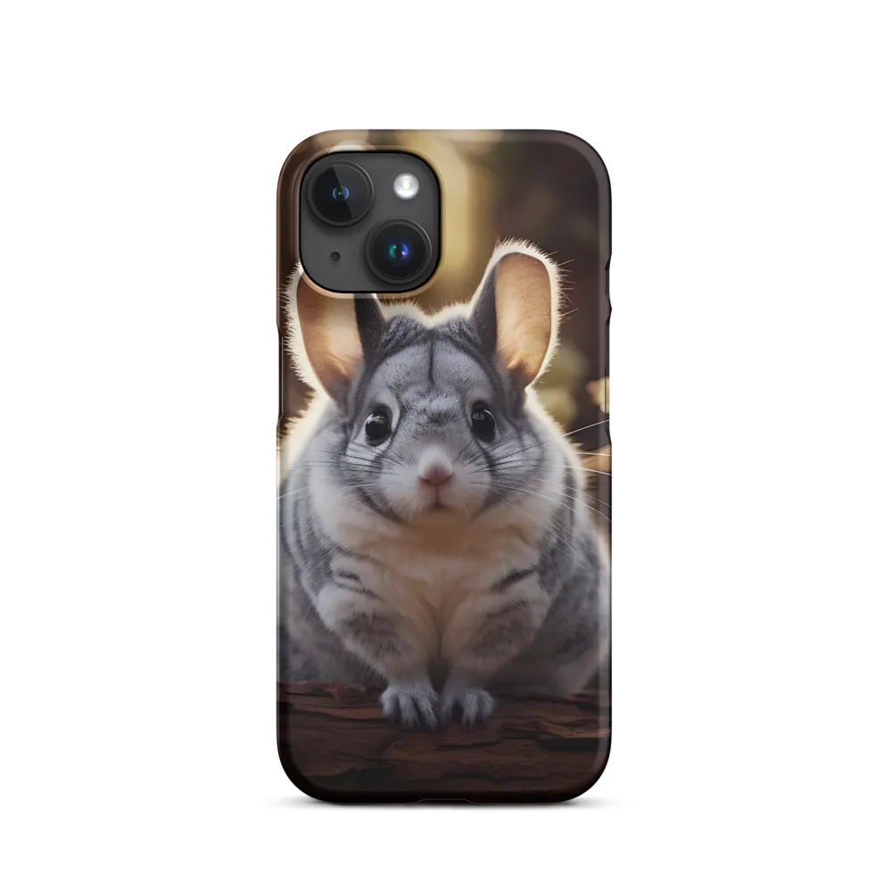 Curious Chinchilla in the Forest