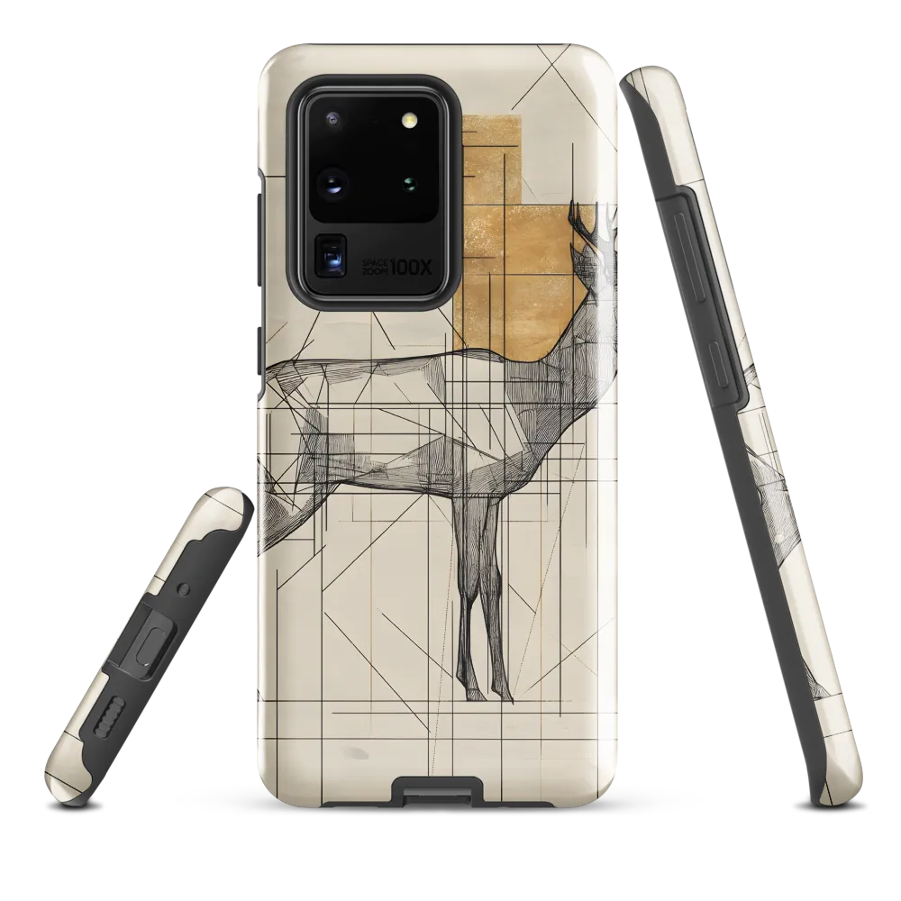 Geometric Elegance: The Majestic Deer