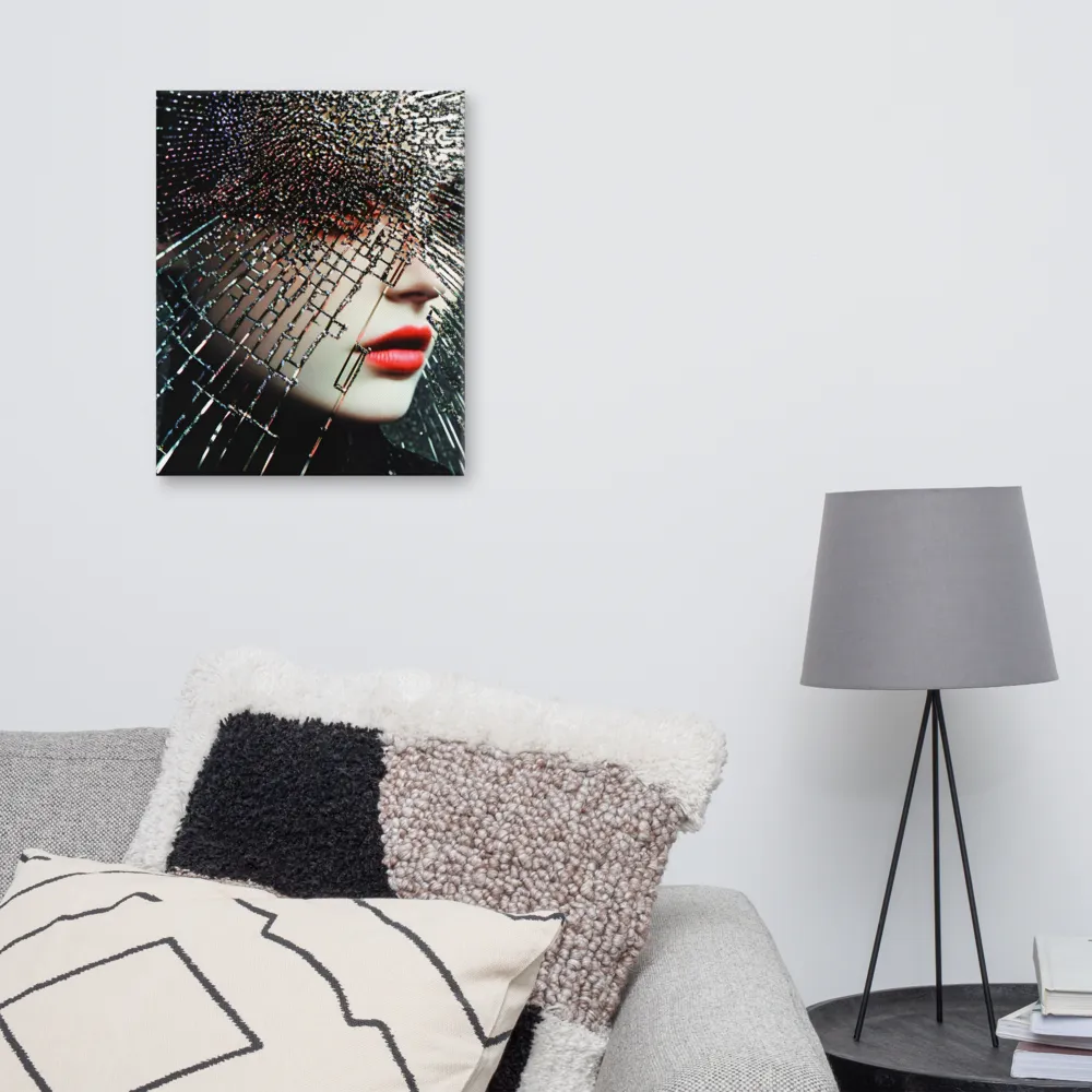 Fractured Identity | Canvas | 16″×20″