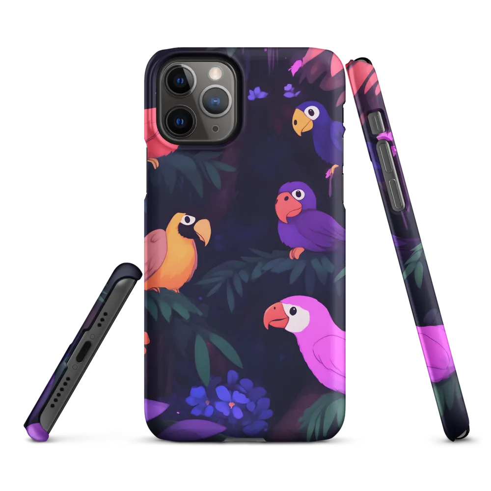 Tropical Parrot Playground | Phone Case |  11 Pro | Snap Case | Matte