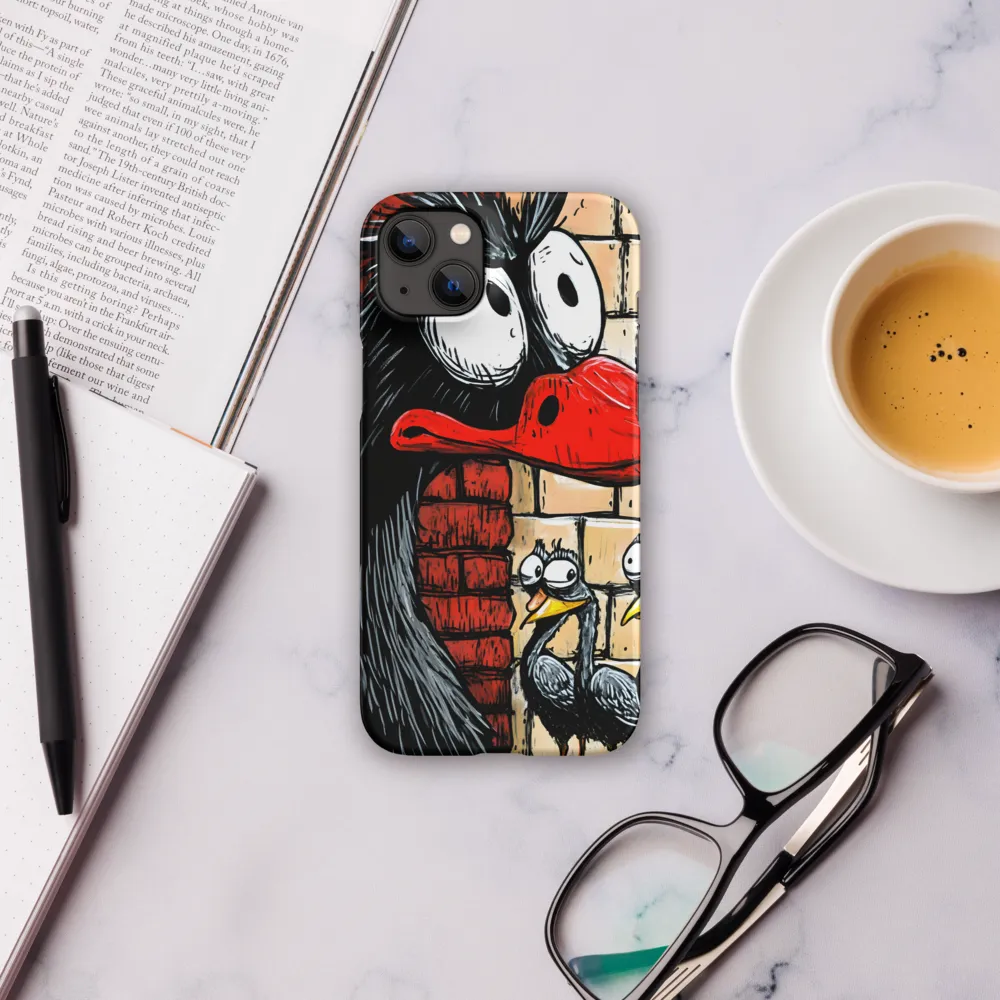 Whimsical Encounter | Phone Case |  14 Plus | Snap Case | Matte