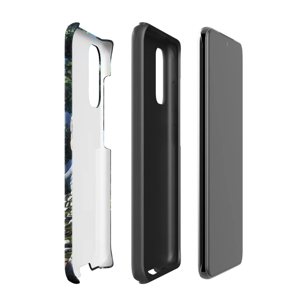 Journey Through Tranquility | Phone Case |  S20 | Tough Case | Matte