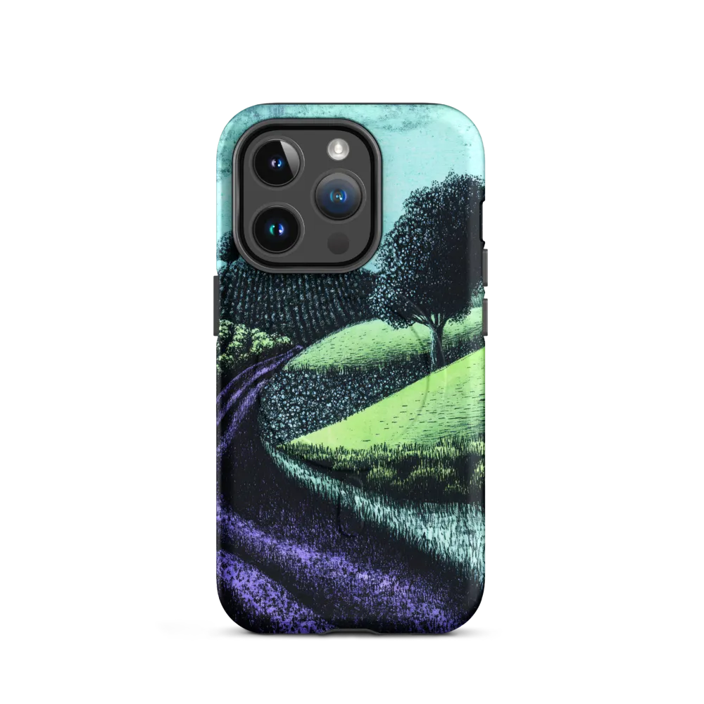 Winding Serenity: A Modern Landscape