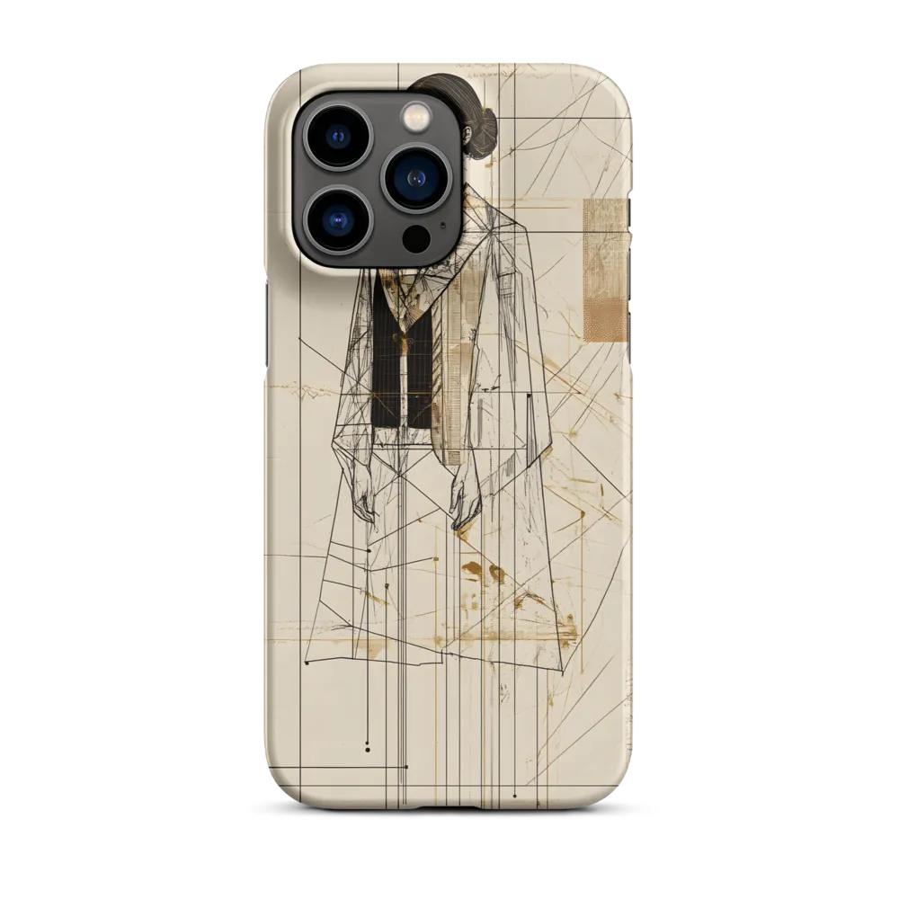 Elegance in Lines | Phone Case |  14 Pro Max | Snap Case | Matte