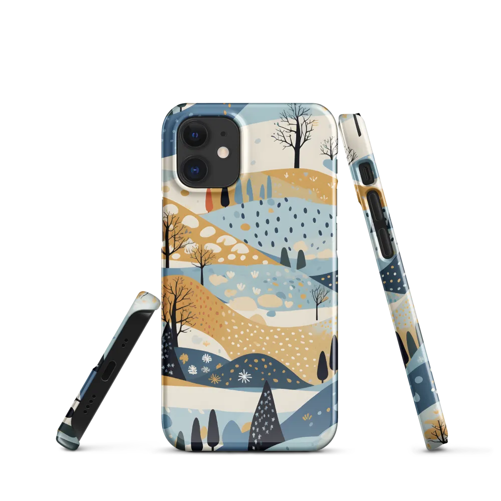 Whispers of a Playful Landscape | Phone Case |  12 Mini | Snap Case | Glossy