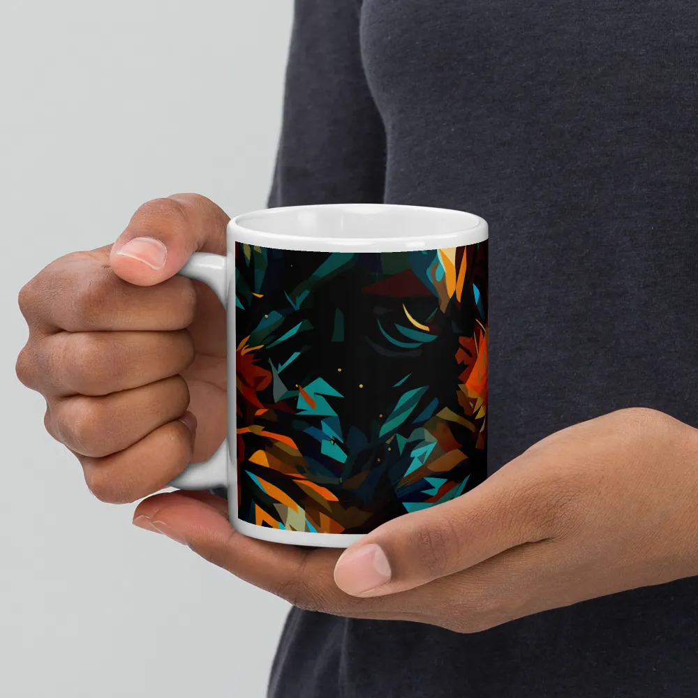 Wild Symphony: Abstract Tigers | Mugs | Multiple Sizes & Colors