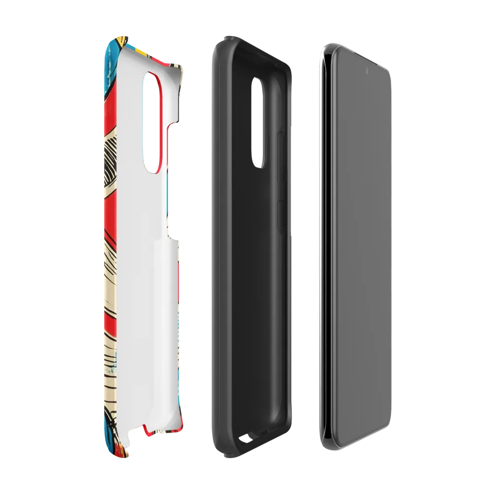 Rhythmic Interplay of Colors | Phone Case |  S20 | Tough Case | Matte