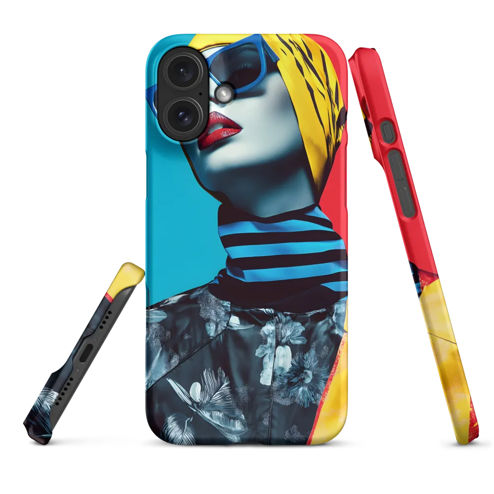 Vibrant Elegance in Modern Fashion | Phone Case |  16 Plus | Snap Case | Matte