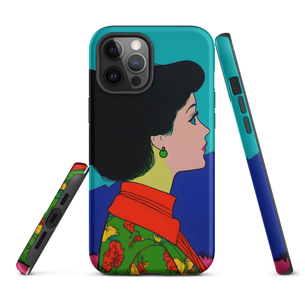 Whispers of Color: A Pop Art Portrait