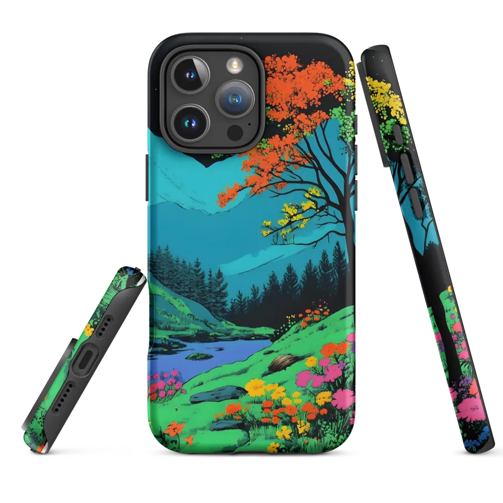 Neon Dreams: A Vibrant Landscape