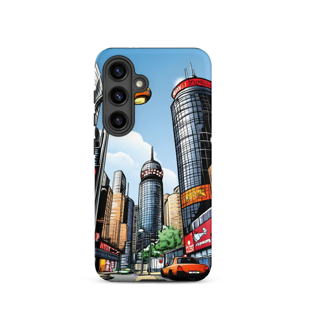 Urban Pulse: A Comic Cityscape