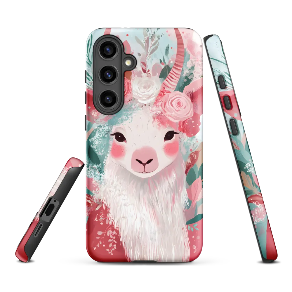 Spring Whimsy: The Floral Goat