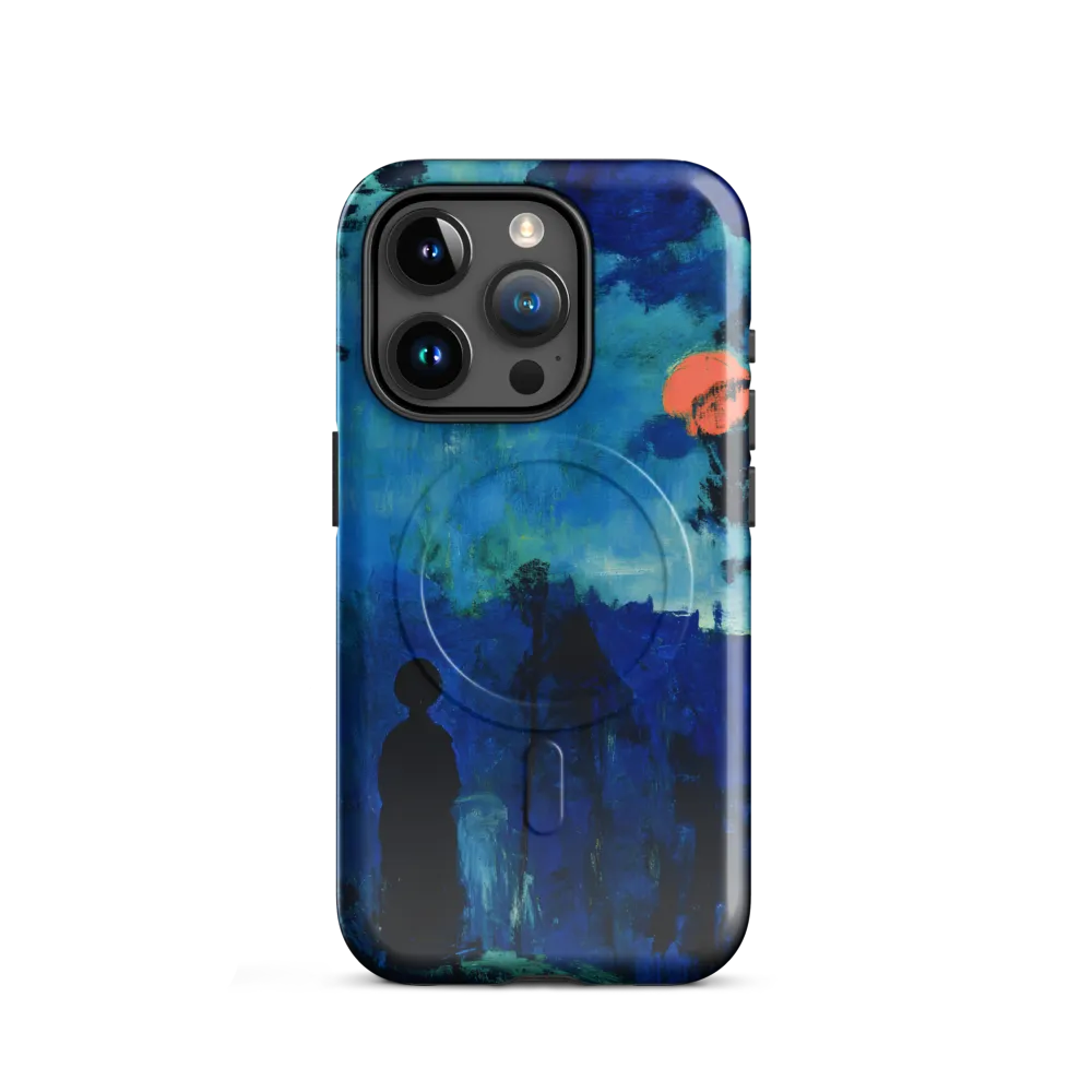Solitude in Blue | Phone Case |  15 Pro | MagSafe® Tough Case | Glossy