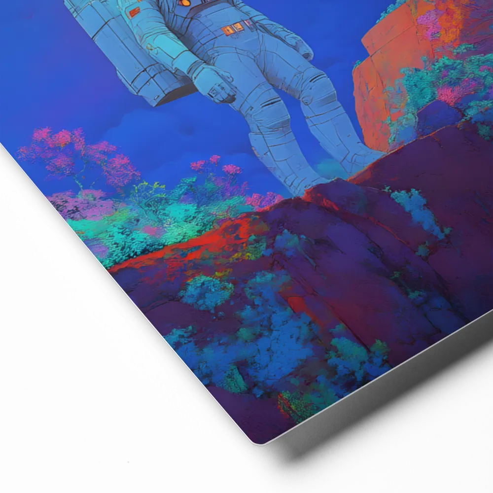 Interstellar Reflections | Metal Print | 8″×10″