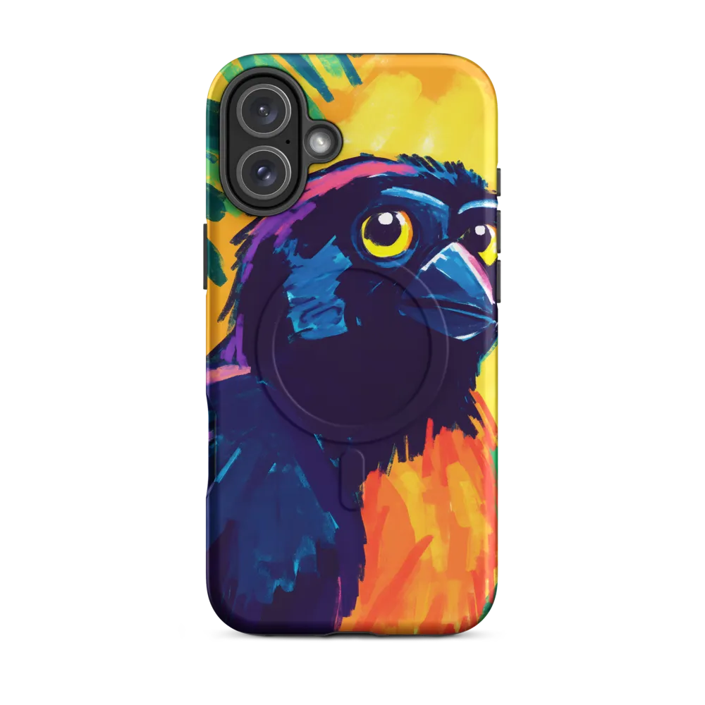 Vivid Avian Encounter