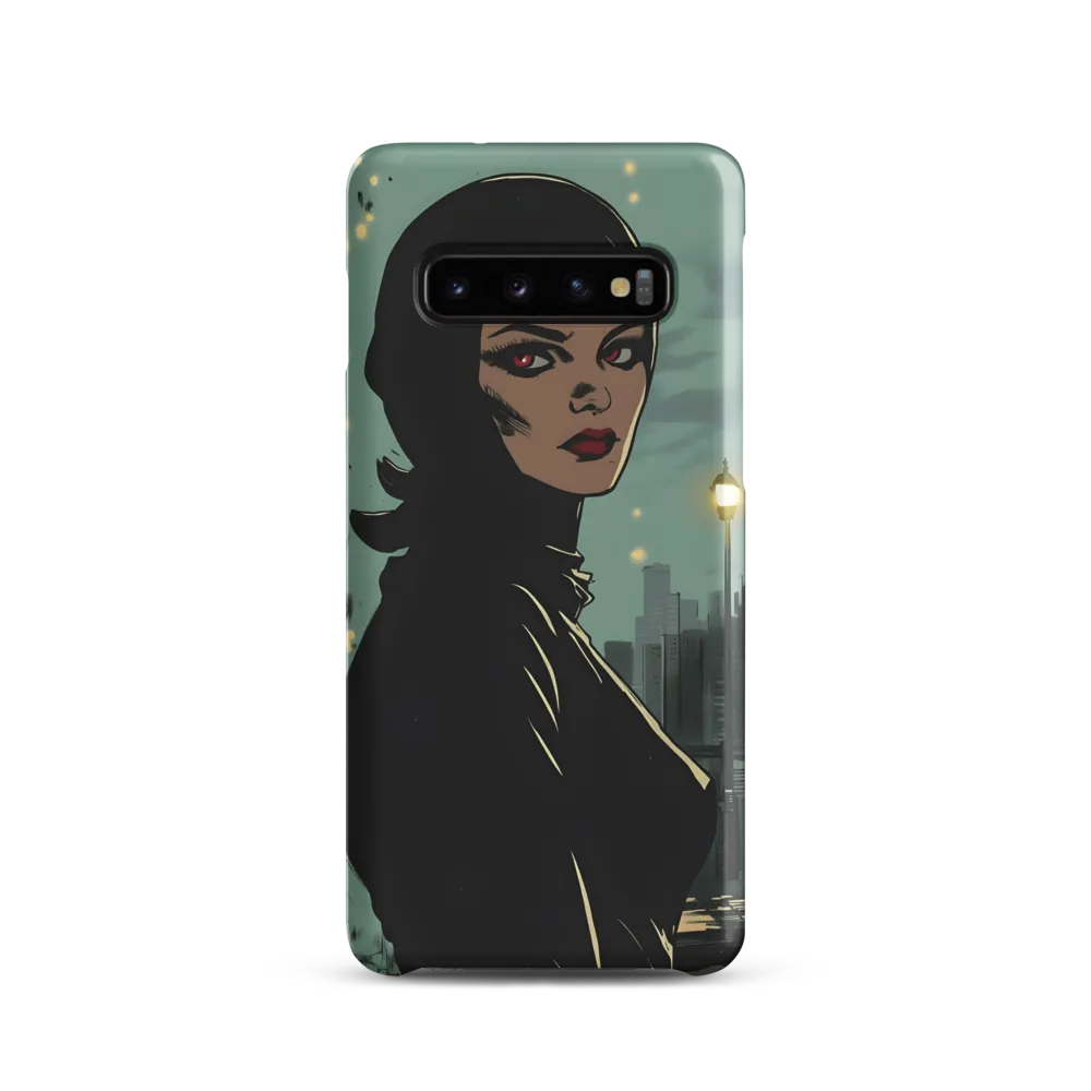 Shadows of Intrigue | Phone Case |  S10 | Snap Case | Matte