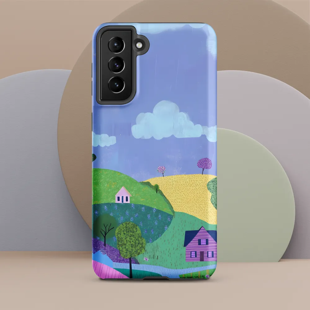 Whimsical Hills and Quaint Homes