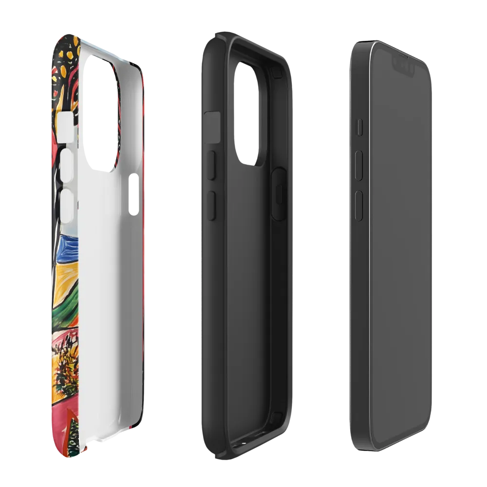 Vibrant Nature's Embrace | Phone Case |  13 Pro | Tough Case | Matte