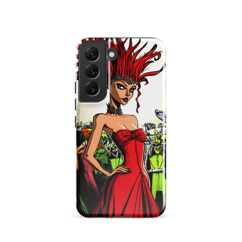 Fiery Elegance: A Fashion Statement