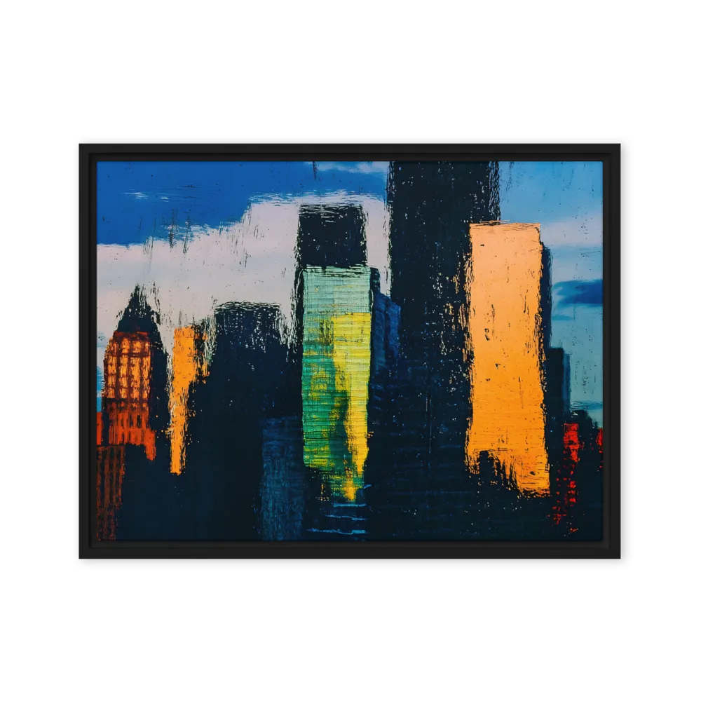 Reflections of Tranquility | Canvas with Black Frame | 18″×24″