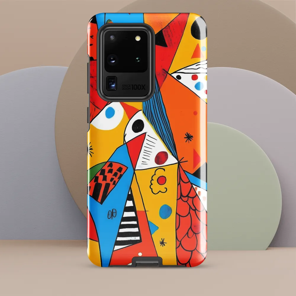 Geometric Playground: A Colorful Journey Through Abstract Landscapes