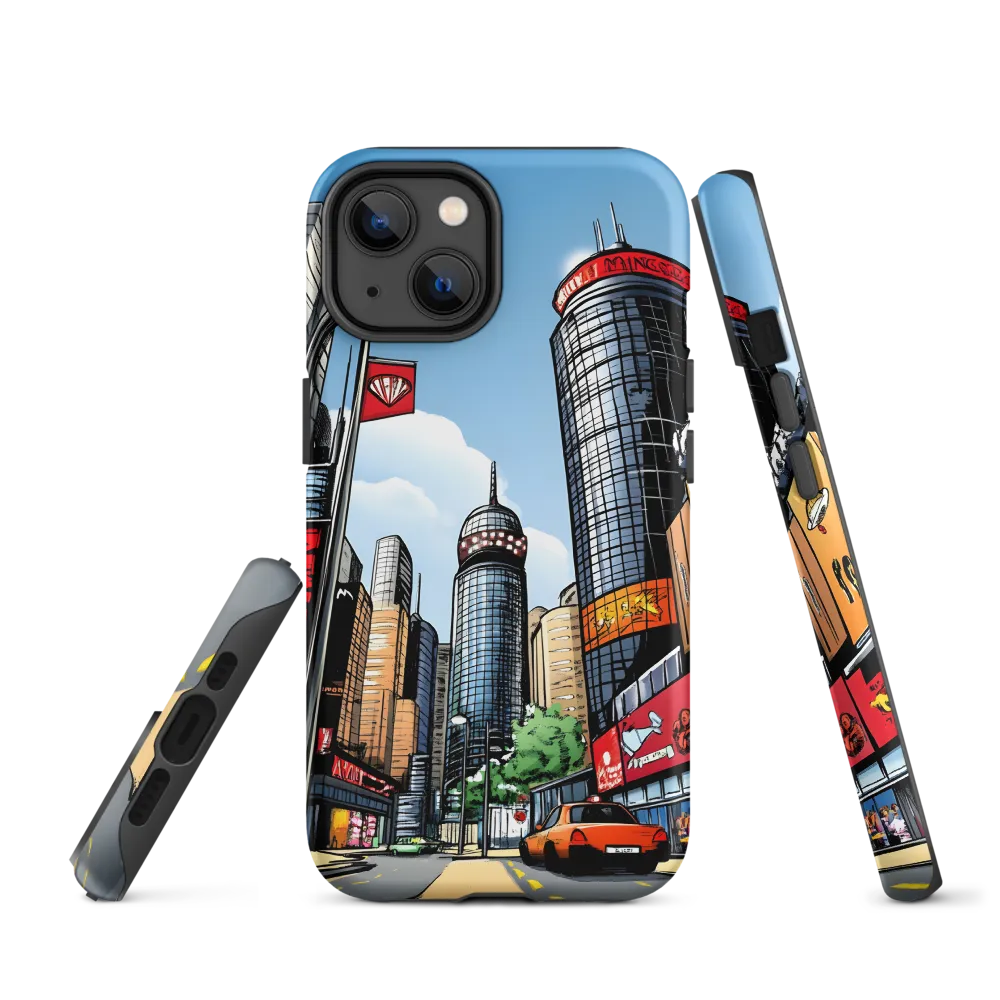 Urban Pulse: A Comic Cityscape