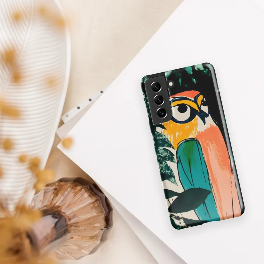 Camouflaged Majesty: The Abstract Owl