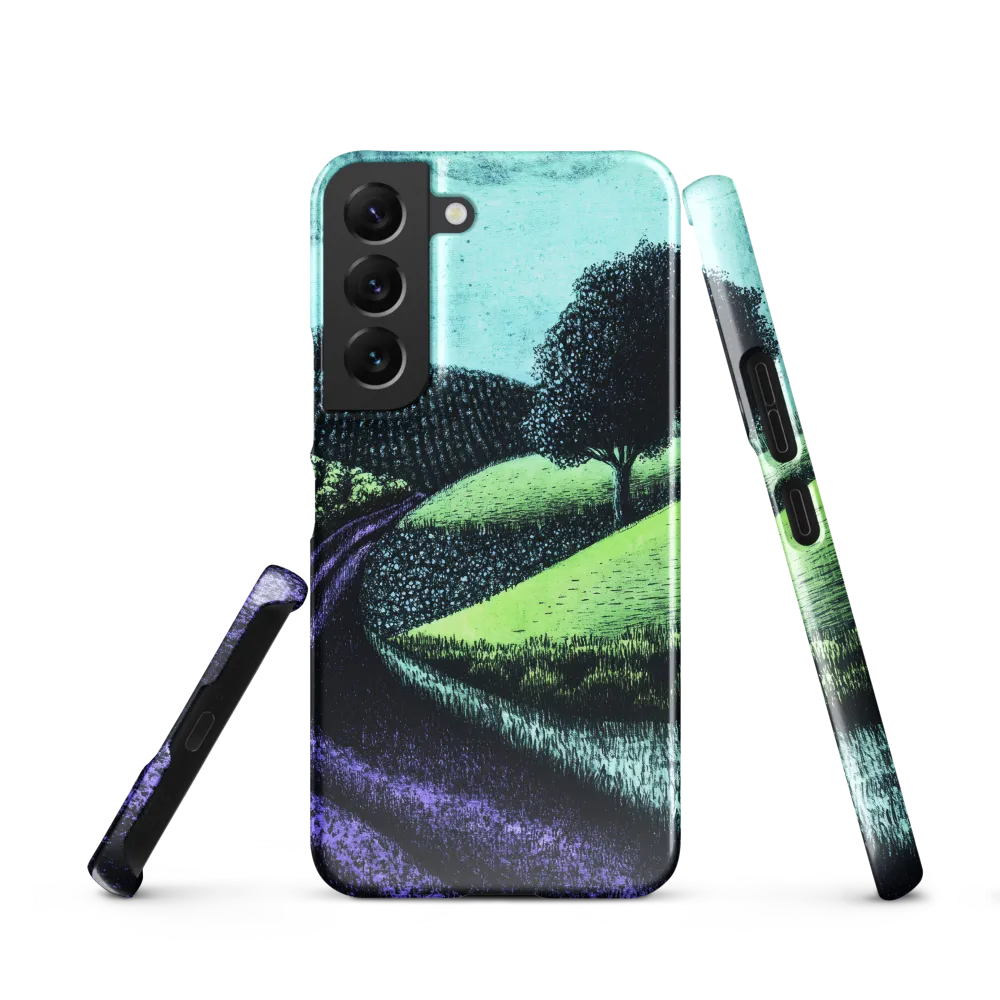 Winding Serenity: A Modern Landscape