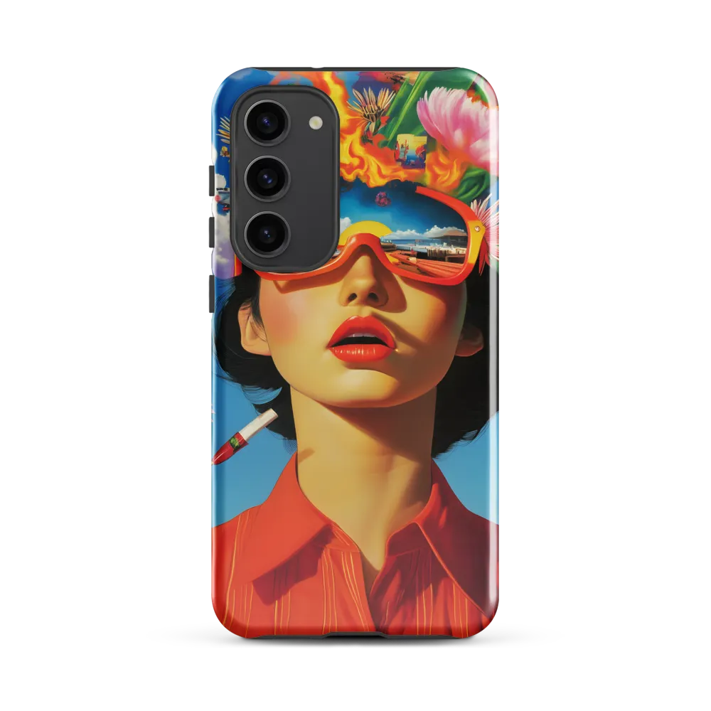 Reflections of Whimsy | Phone Case |  S23 Plus | Tough Case | Glossy